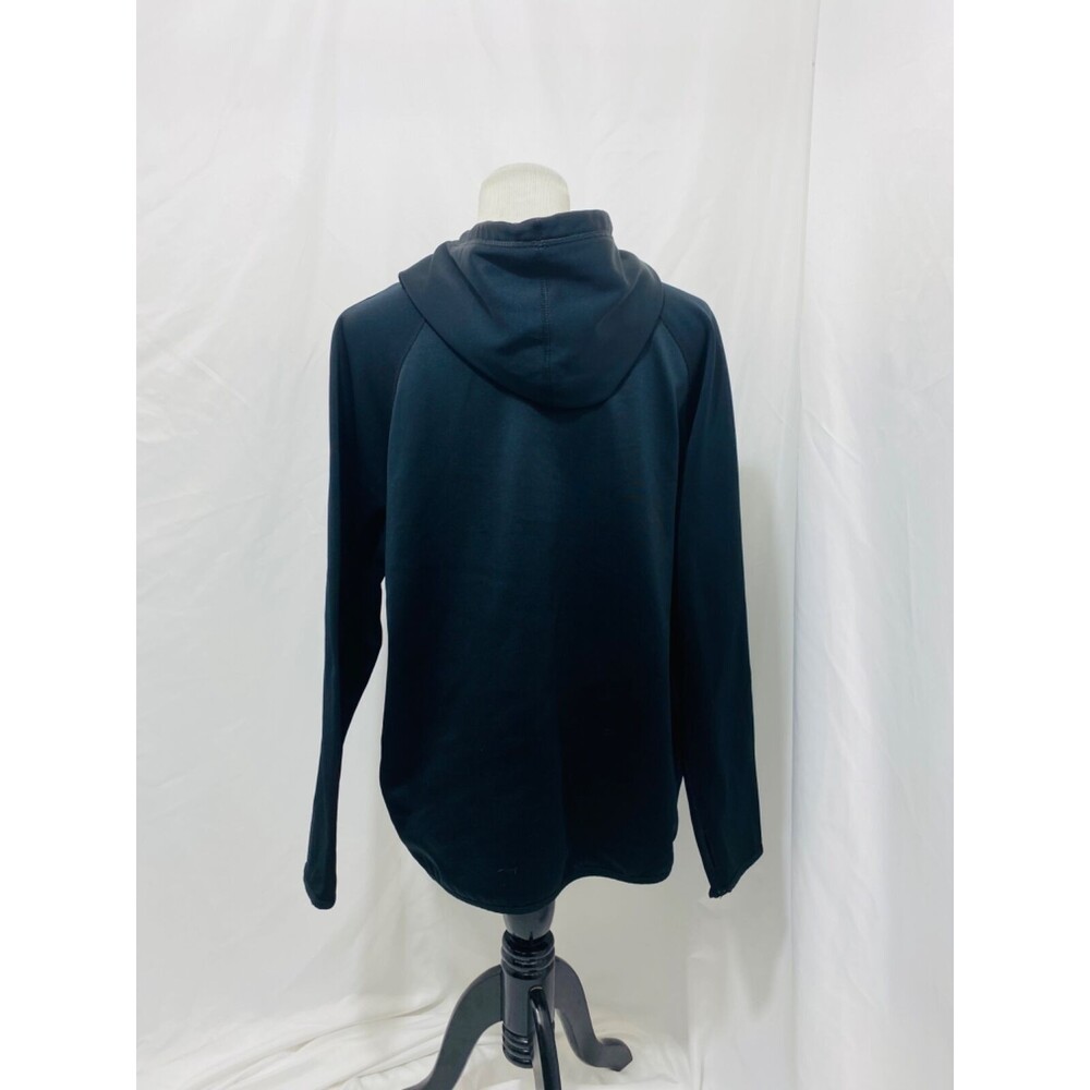 Nike Woman’s Hoodie Black Therma-Fit Mock Neck Long Sleeve Athletic Size XL - Picture 3 of 7